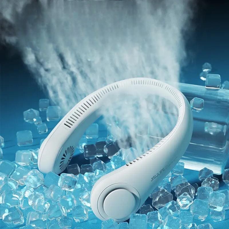Portable Rechargeable Neck Fan USB