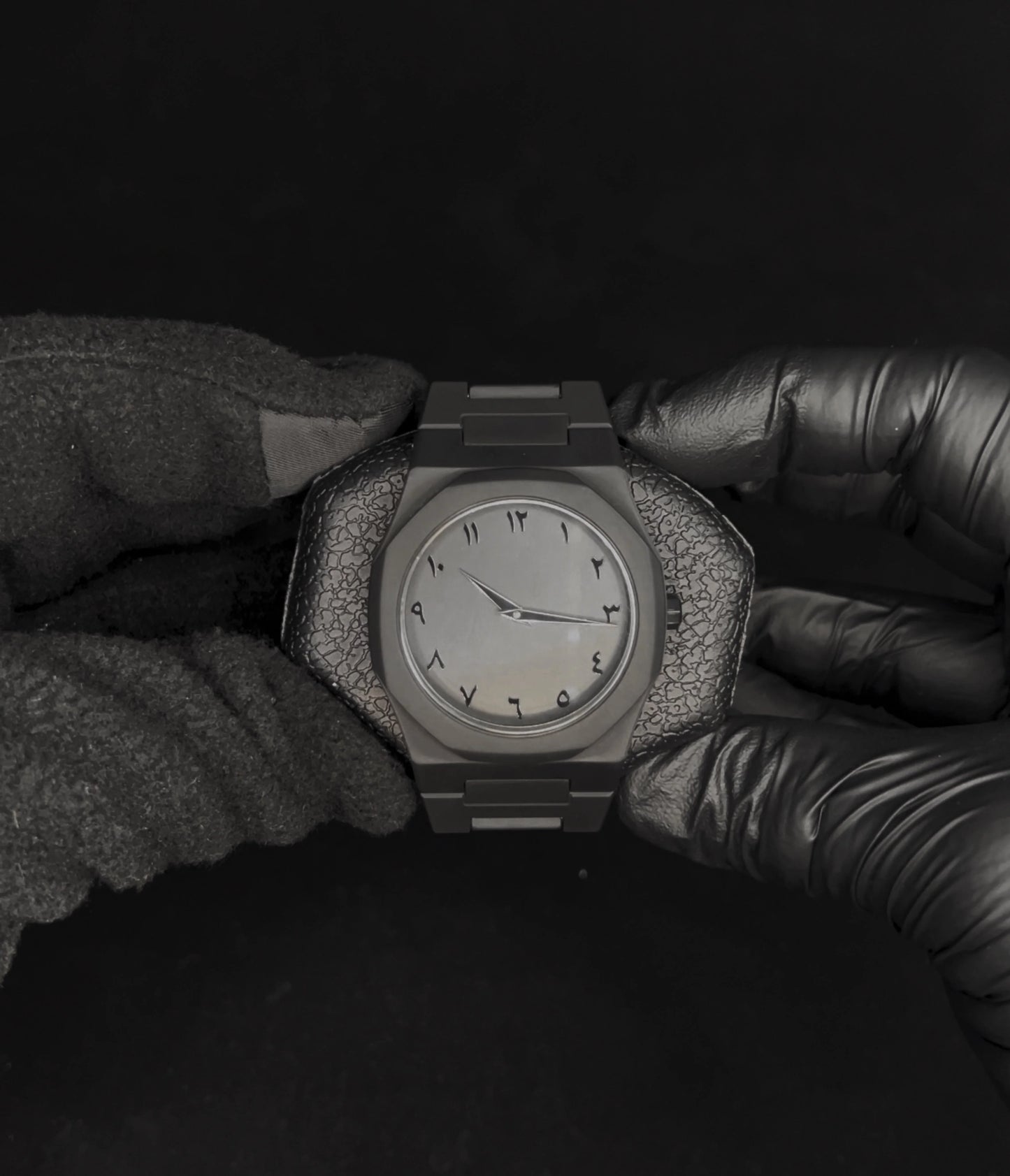 Arabic Black Aura Watch