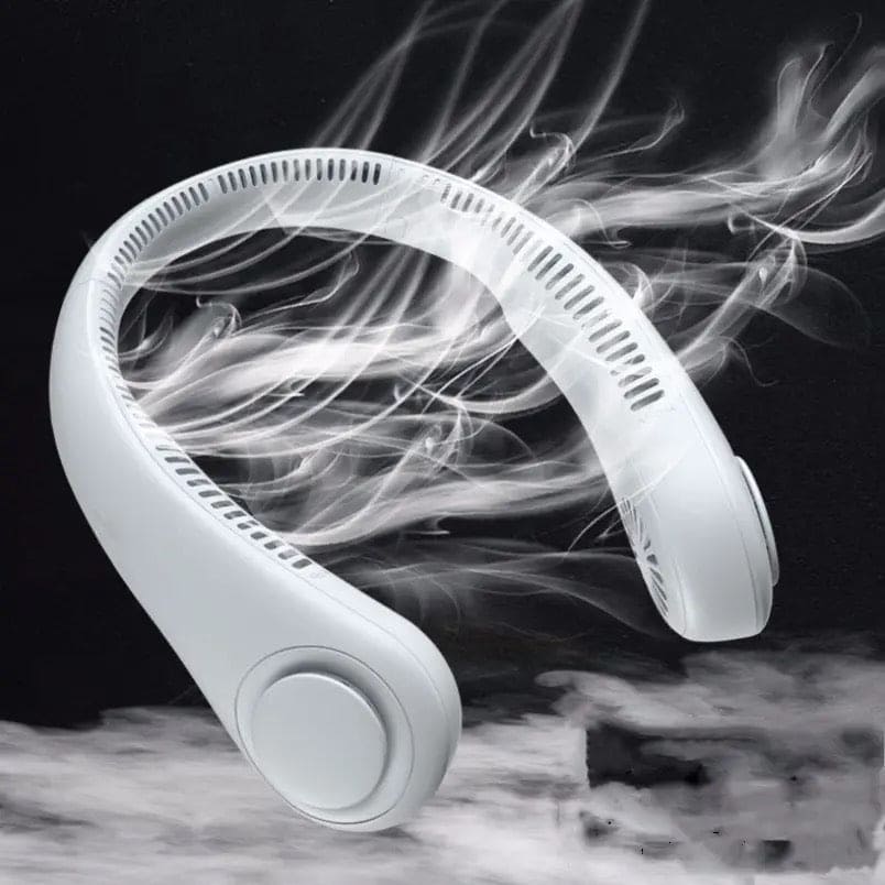 Portable Rechargeable Neck Fan USB
