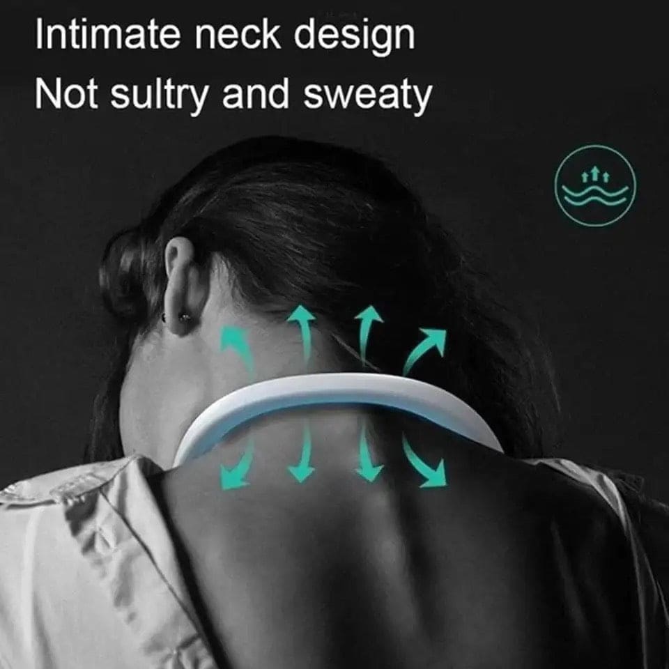 Portable Rechargeable Neck Fan USB