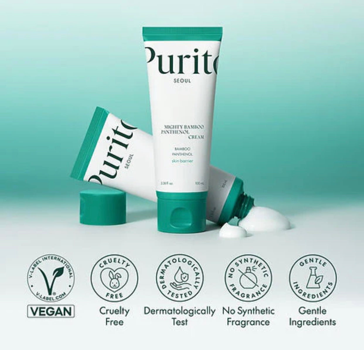 Purito Mighty Bamboo Cream ( 100ML )