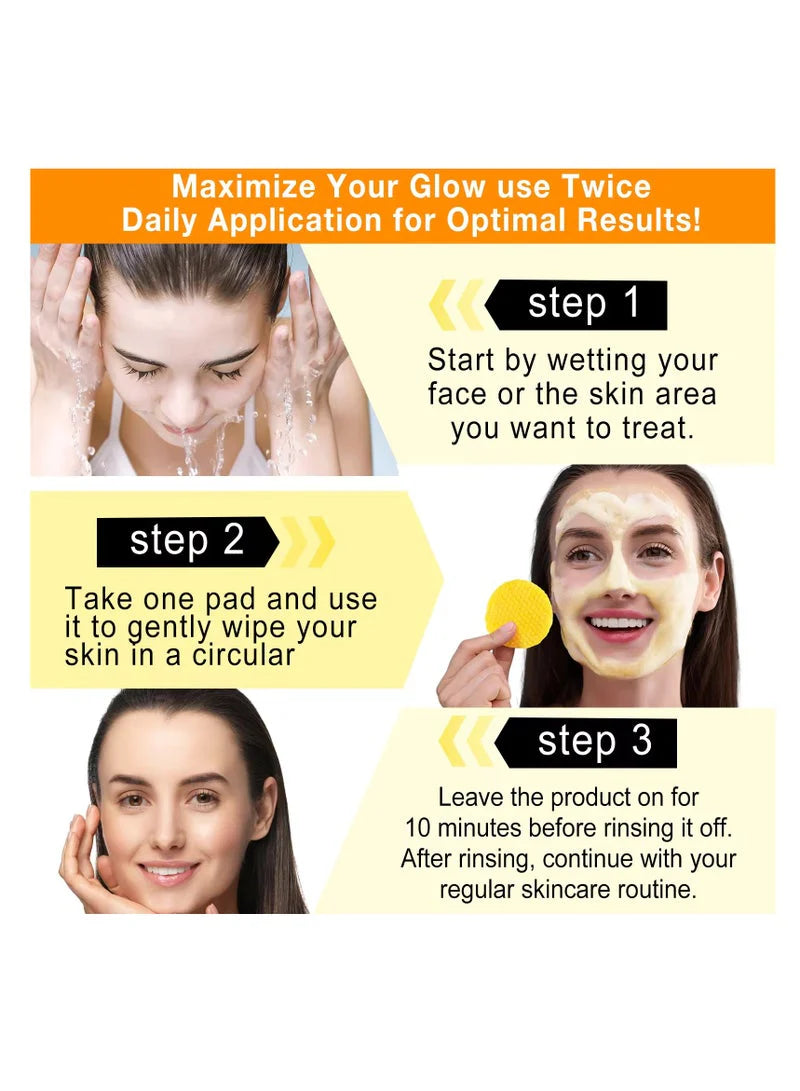 Turmeric & Kojic Acid Cleansing Pads (30 Pads)