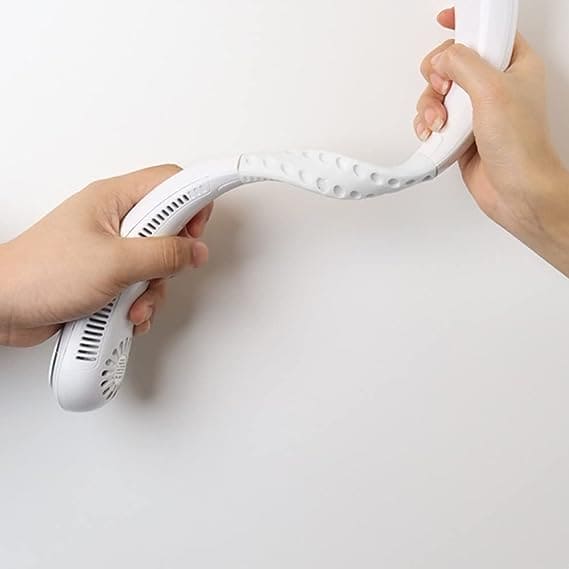 Portable Rechargeable Neck Fan USB